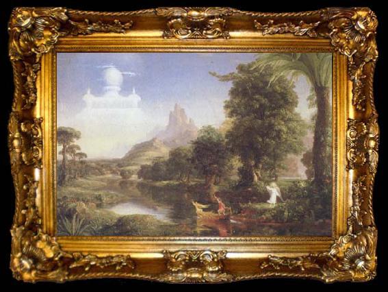 framed  Thomas Cole The Ages of Life:Youth (mk13), ta009-2